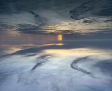 Lake michigan sunrise 
