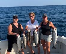 These ladies had a blast fishing with the KCBA!