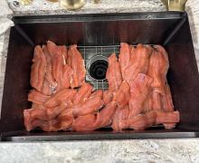 Coho filets