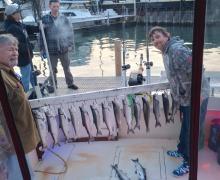 Spring coho fishing Kenosha Wisconsin